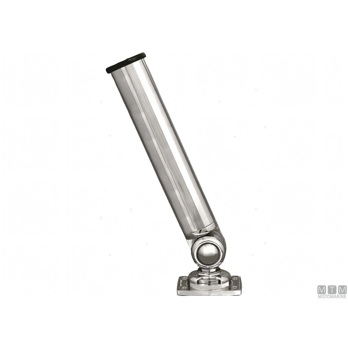 Motomarine supporto portacanne orientabile base cromata a click — Base 80x50 mm - H 300 mm