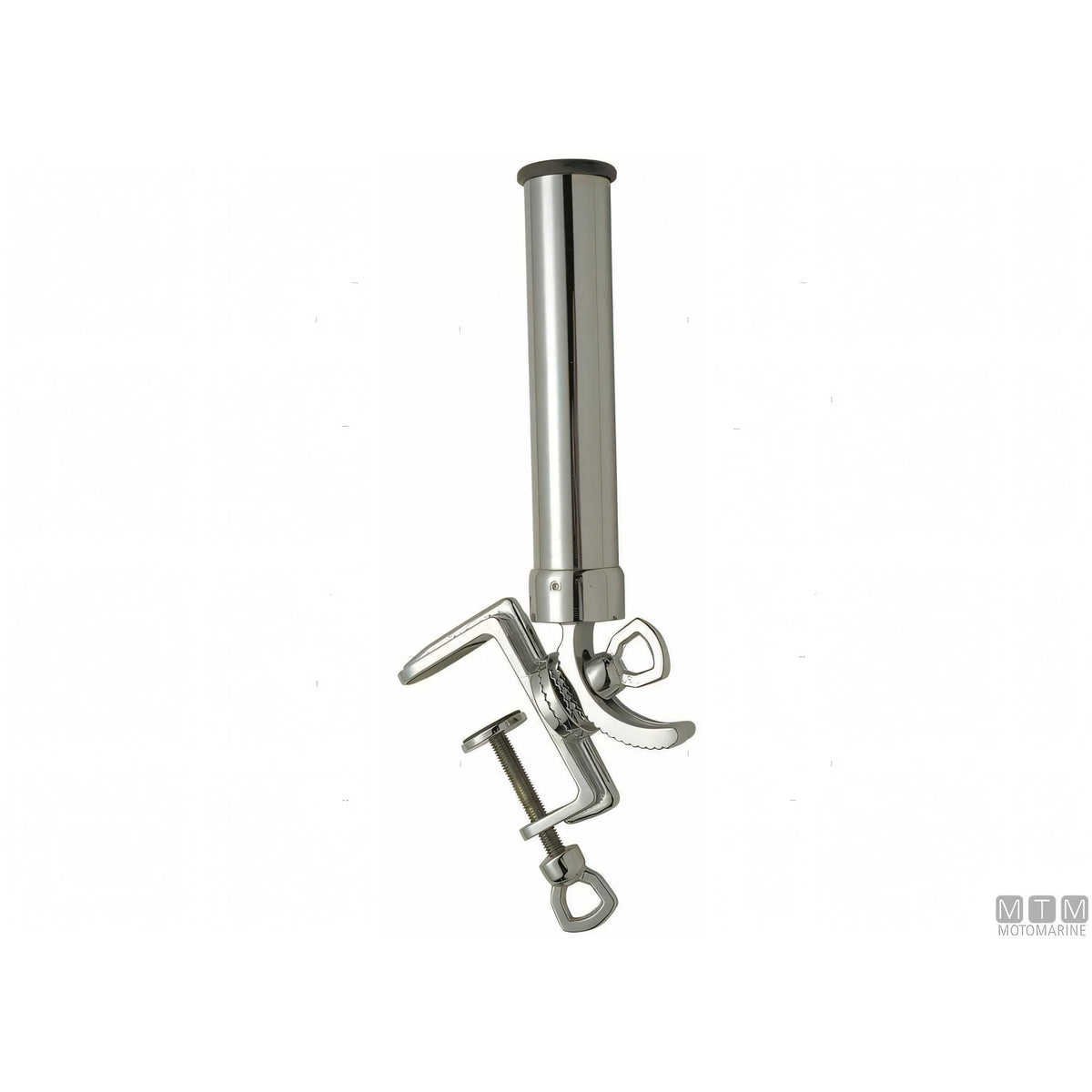Supporto portacanne Foresti e Suardi con morsetto in ottone cromato — Ø 40 mm