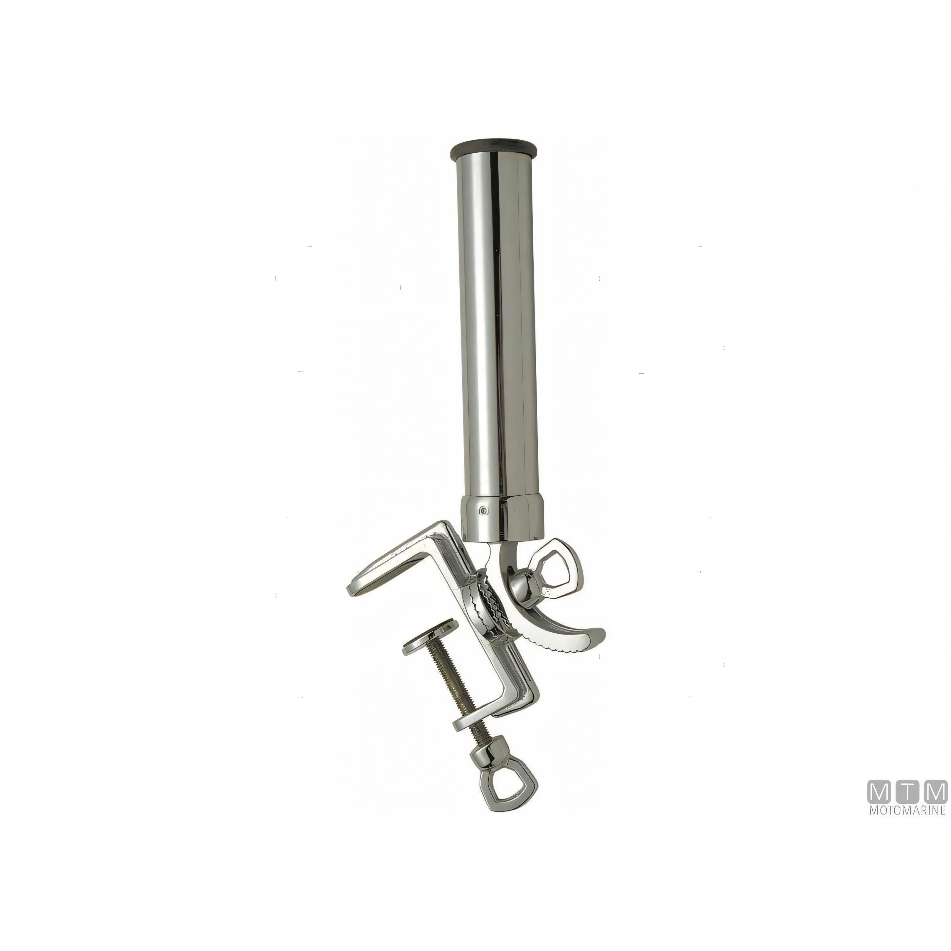 Supporto portacanne Foresti e Suardi con morsetto in ottone cromato — Ø 40 mm