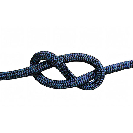 Bobina di doppia treccia Cavalieri blu navy con anima in nylon