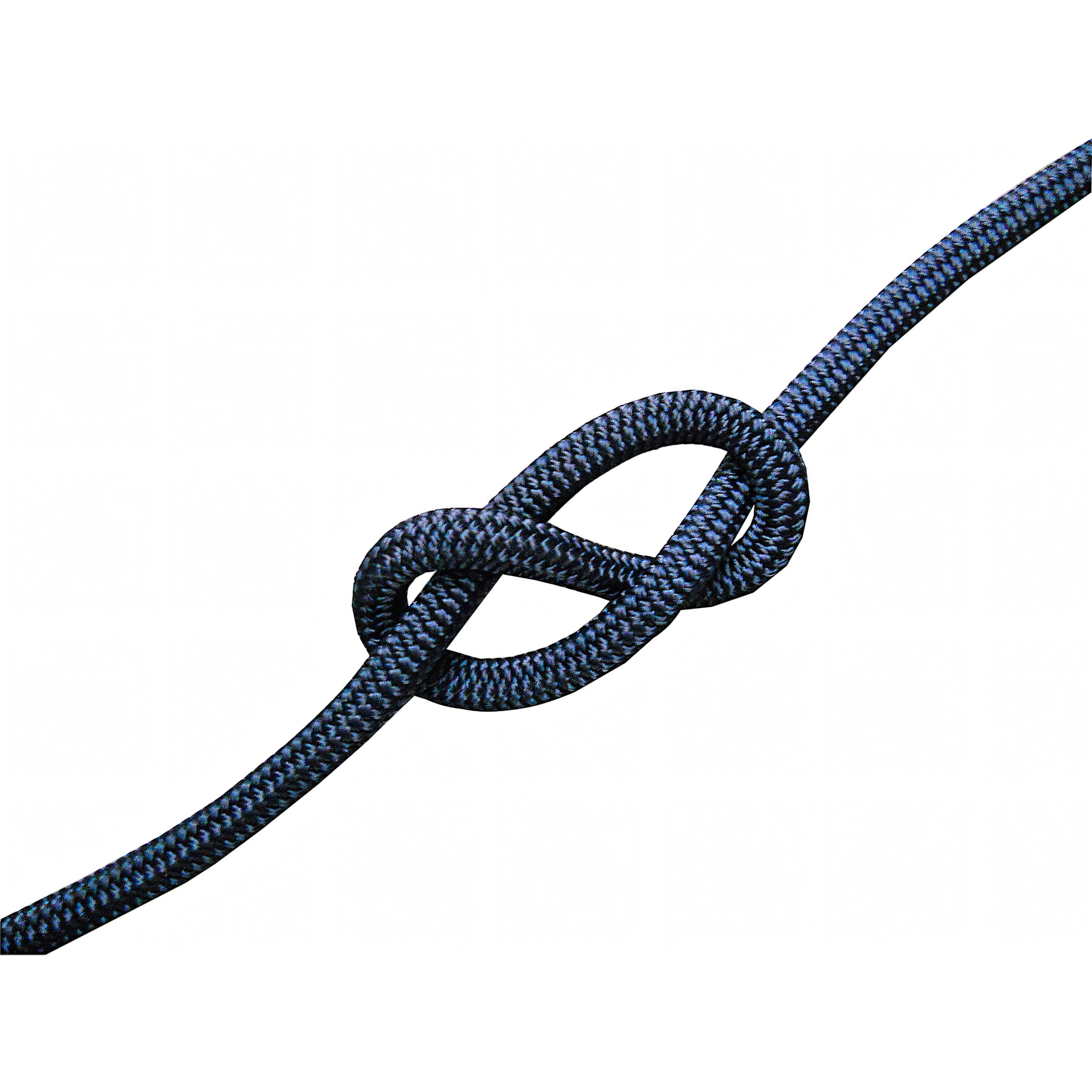 Bobina di doppia treccia Cavalieri blu navy in poliestere