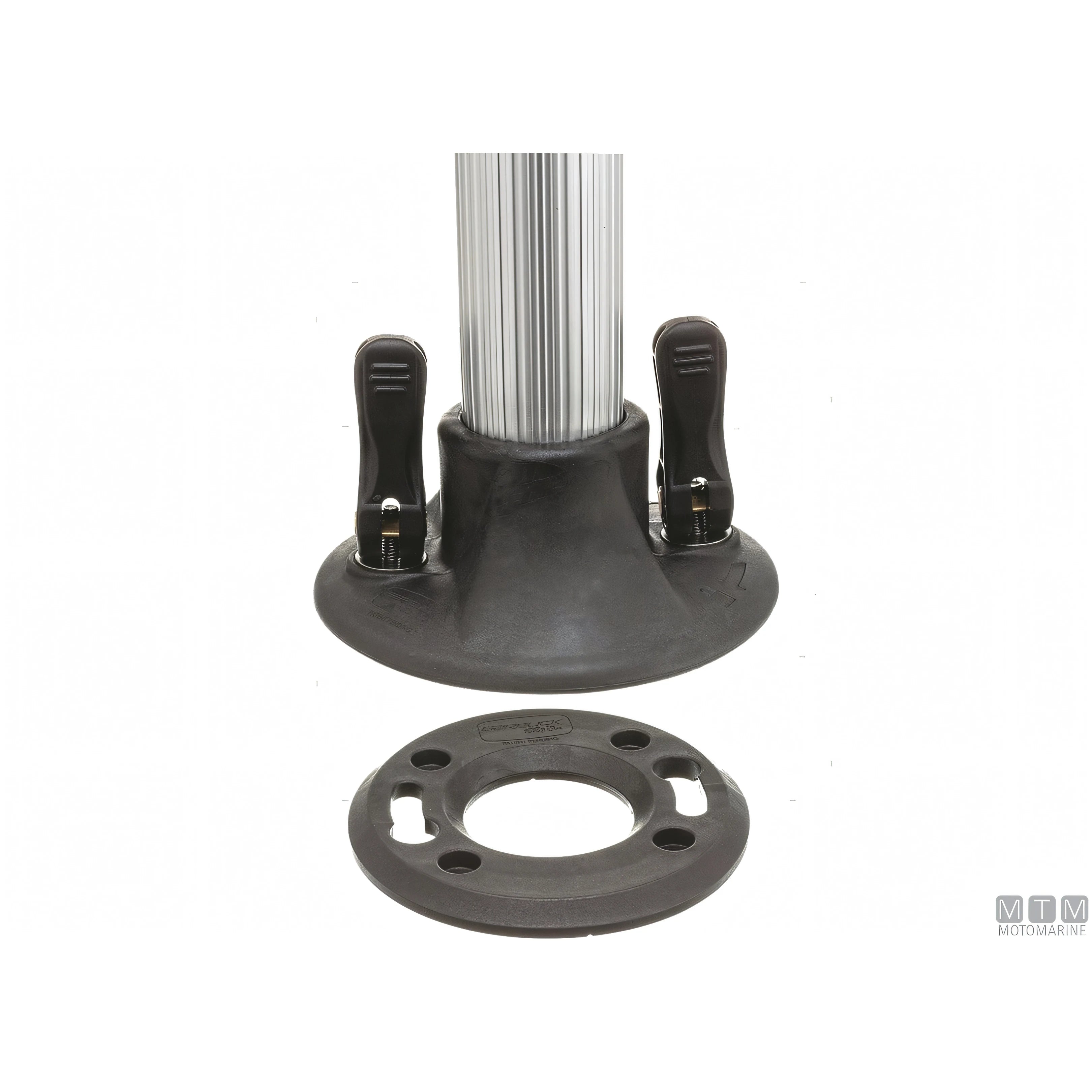 Motomarine Supporto Tavolo Garelick Twist-Lock alluminio plastica — H 65 cm