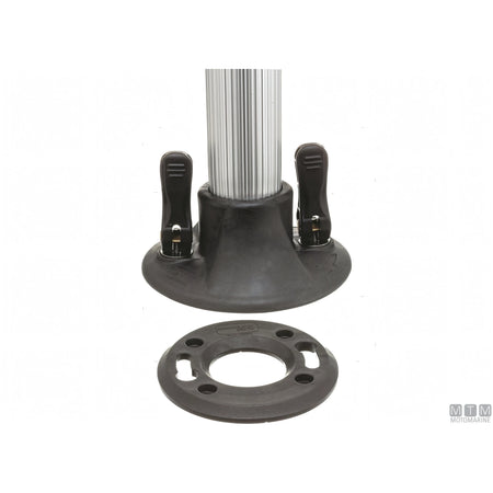 Motomarine Supporto Tavolo Garelick Twist-Lock alluminio plastica — H 65 cm
