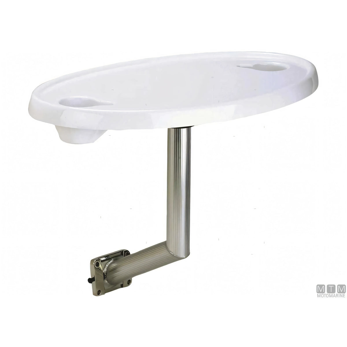 Garelick Set Tavolo Ovale ABS con Supporto Laterale — Supporto Acciaio Inox