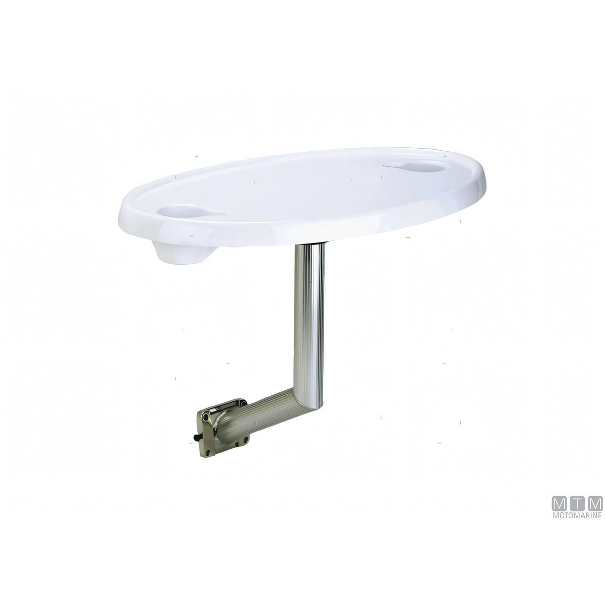 Garelick Set Tavolo Ovale ABS con Supporto Laterale — Supporto Acciaio Inox