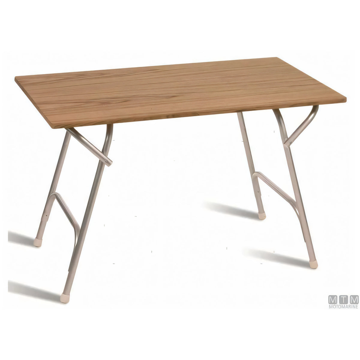 Forma tavolo pieghevole teak alluminio — vista 2