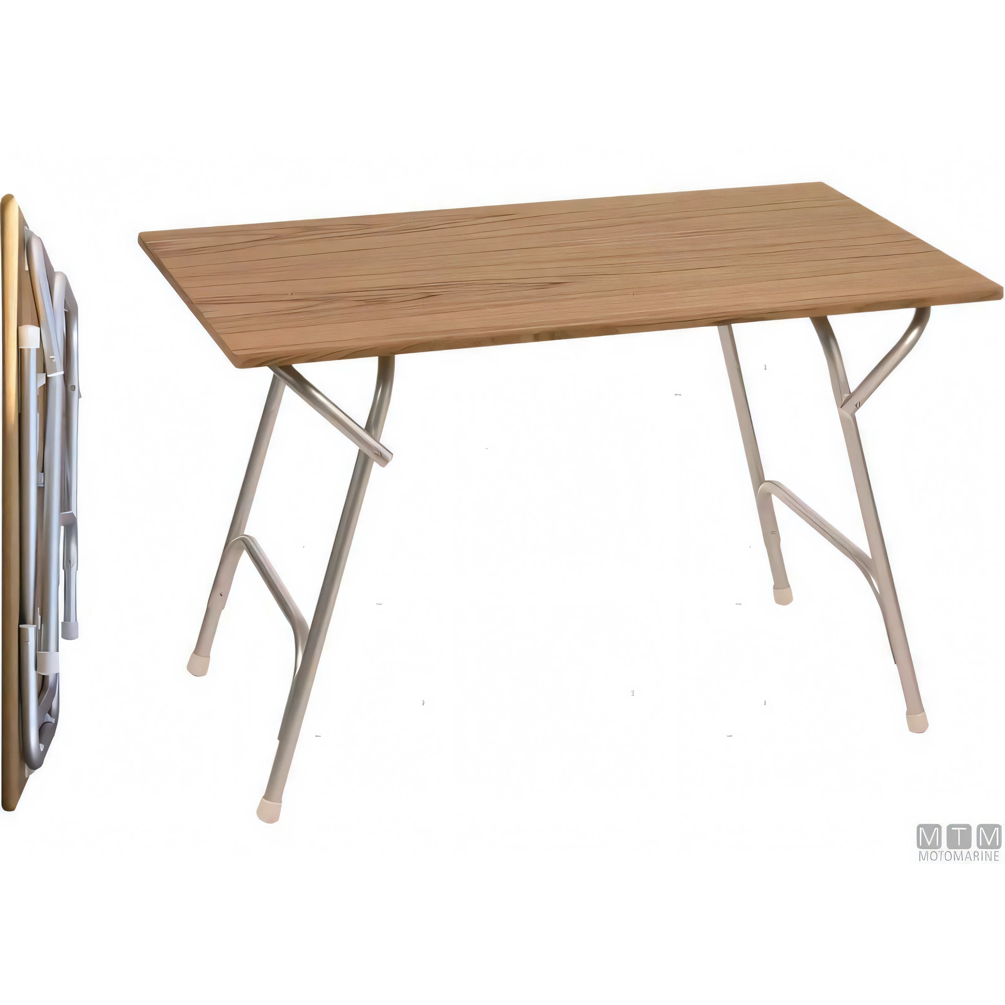 Forma tavolo pieghevole teak alluminio