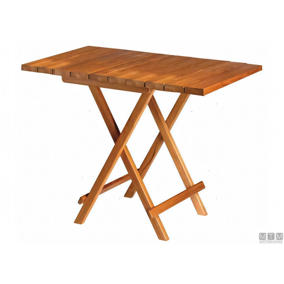 Marine Business tavolo pieghevole in teak con ferramenta inox AISI 316