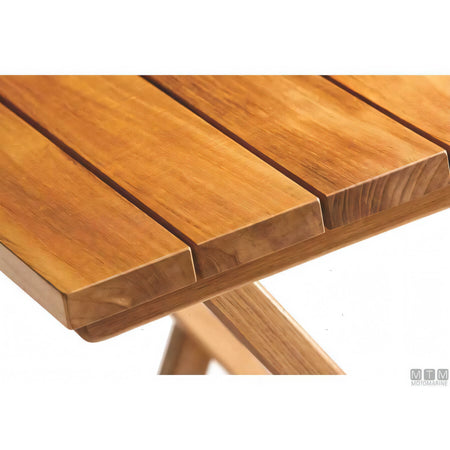Marine Business tavolo pieghevole in teak con ferramenta inox AISI 316 — vista 4