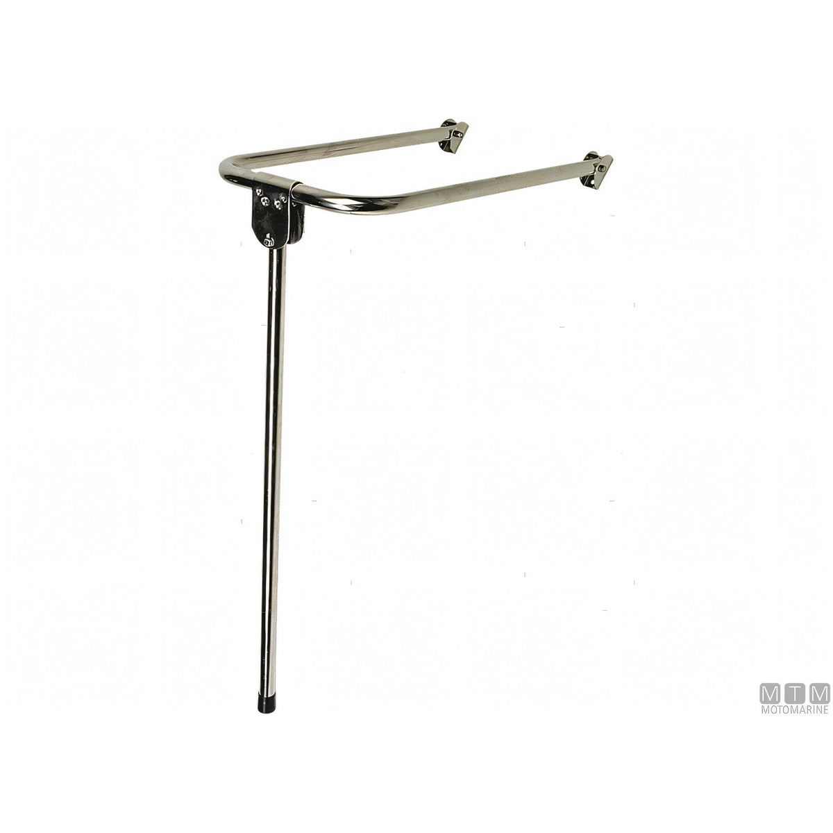 Motomarine supporto sedile chiudibile acciaio inox — 28x54 cm H74