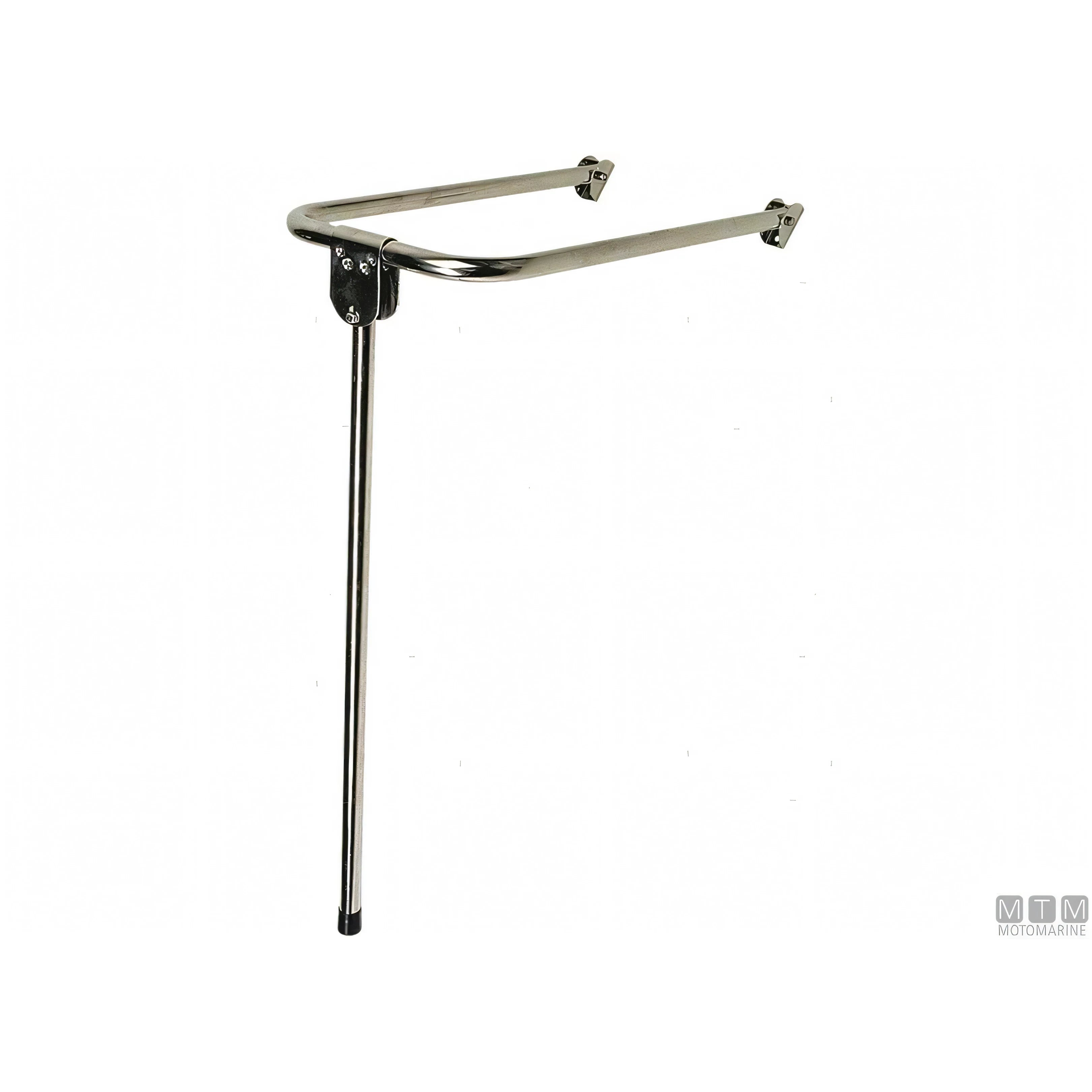 Motomarine supporto sedile chiudibile acciaio inox — 28x54 cm H74