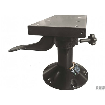 Motomarine supporto sedile Master Low alluminio anodizzato nero — H330mm