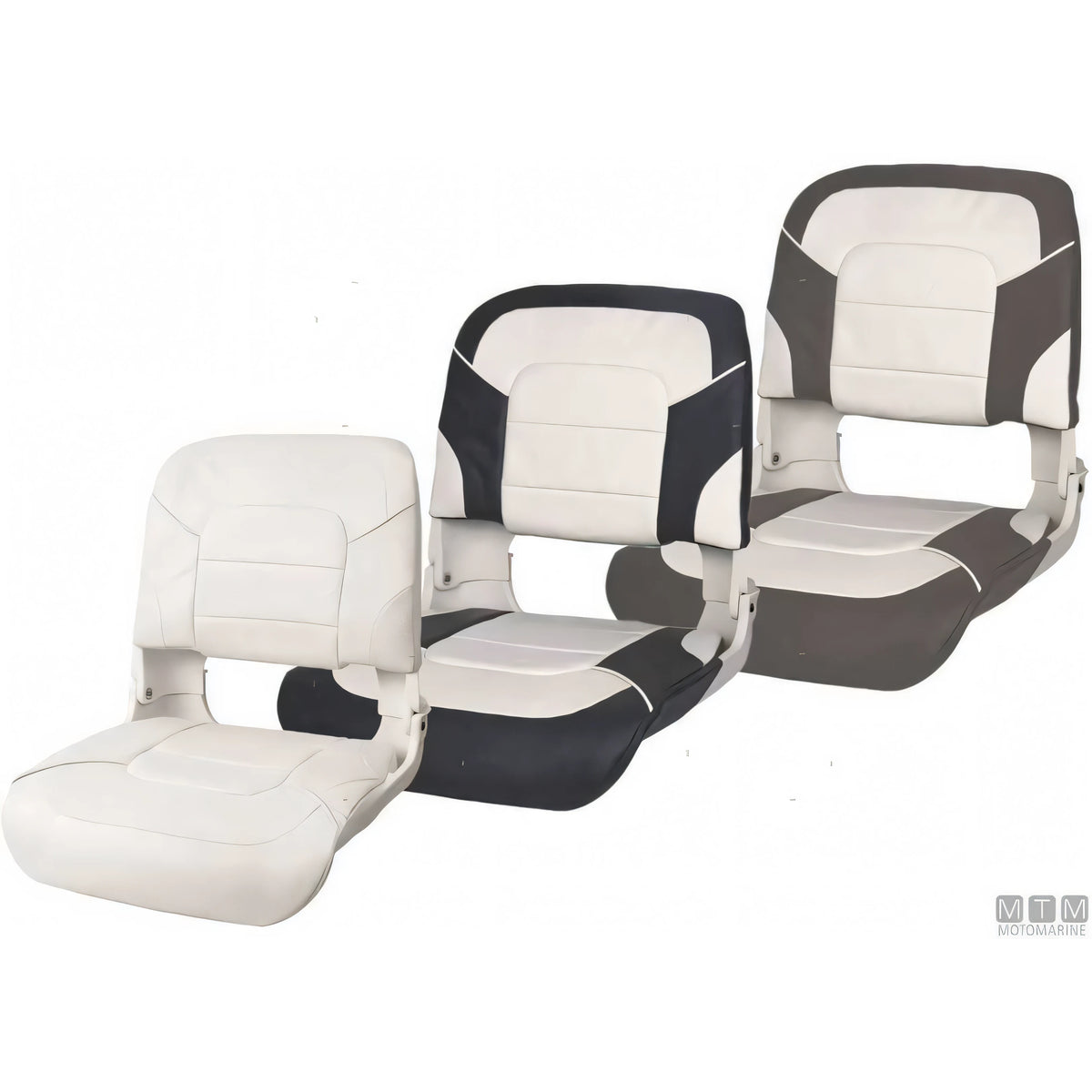Sedile pieghevole Fisherman Motomarine — Bianco