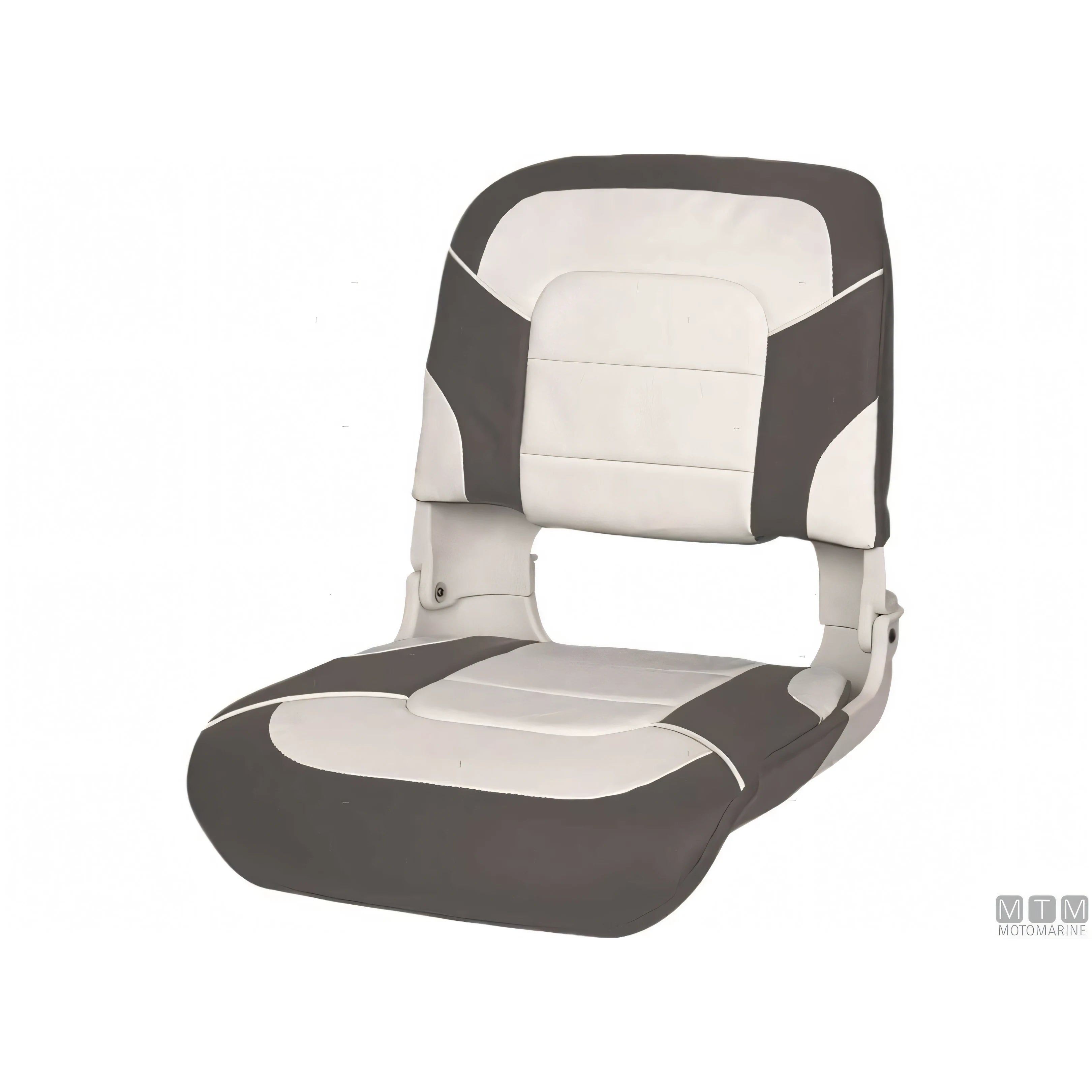 Sedile pieghevole Fisherman Motomarine — Bianco/Grigio