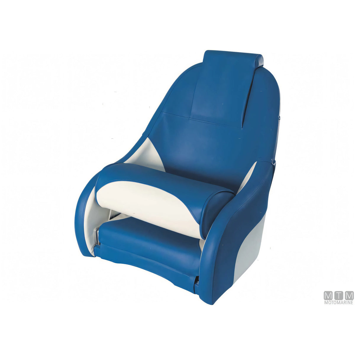 Ocean poltroncina 51 Flip-Up bianco/blu — Bianco/Blu