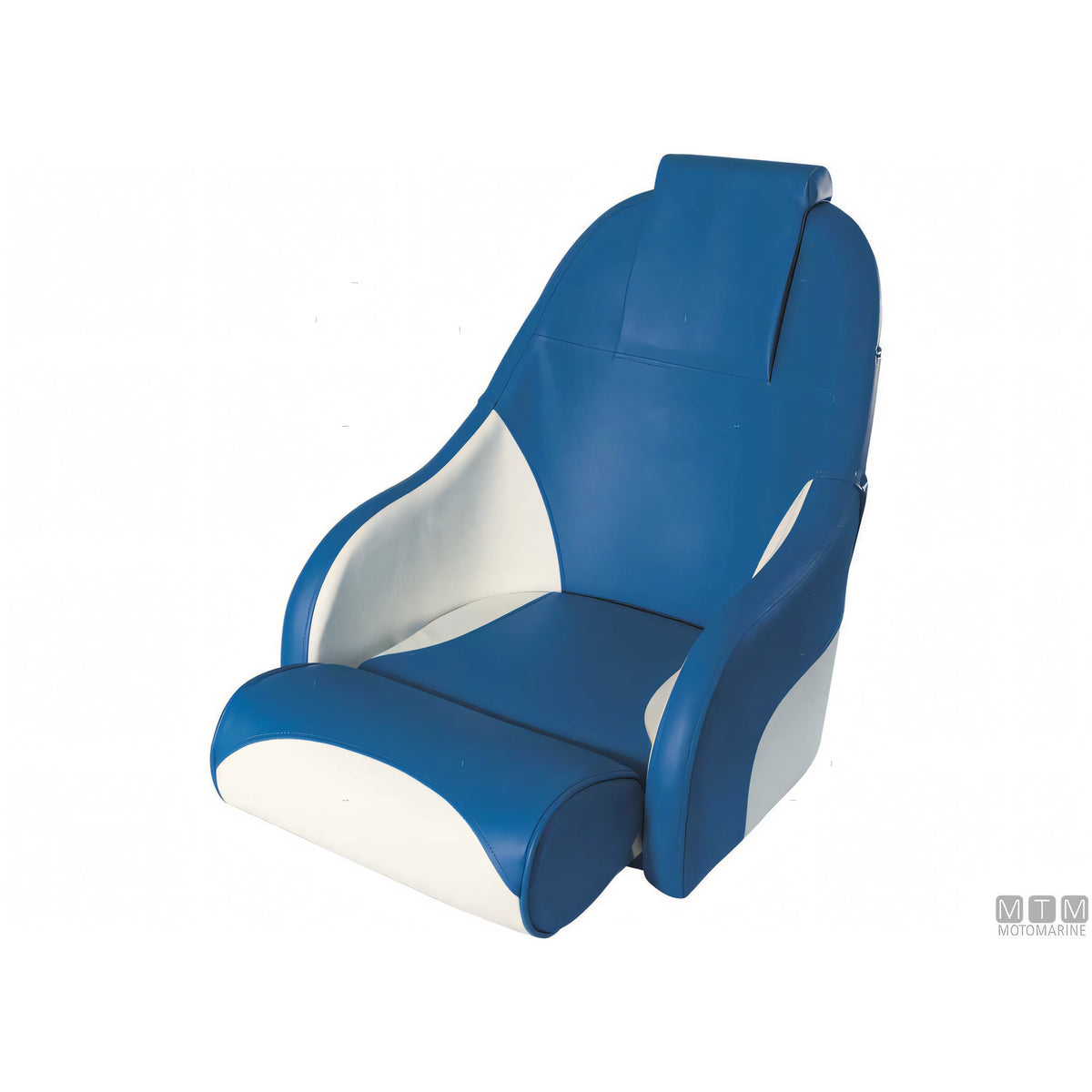 Ocean poltroncina 51 Flip-Up bianco/blu — Bianco/Blu