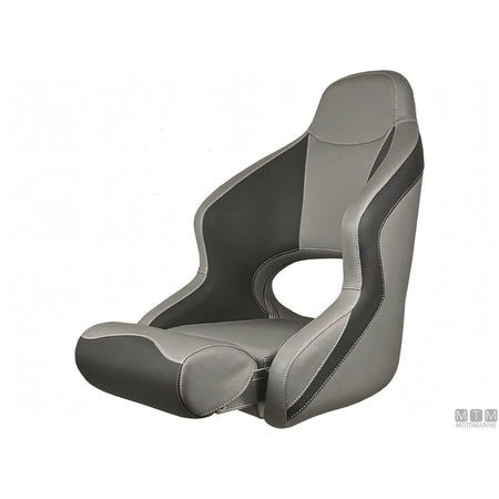 Ocean Poltroncina 52 Flip-Up scocca in Polietilene — Grigio/Nero