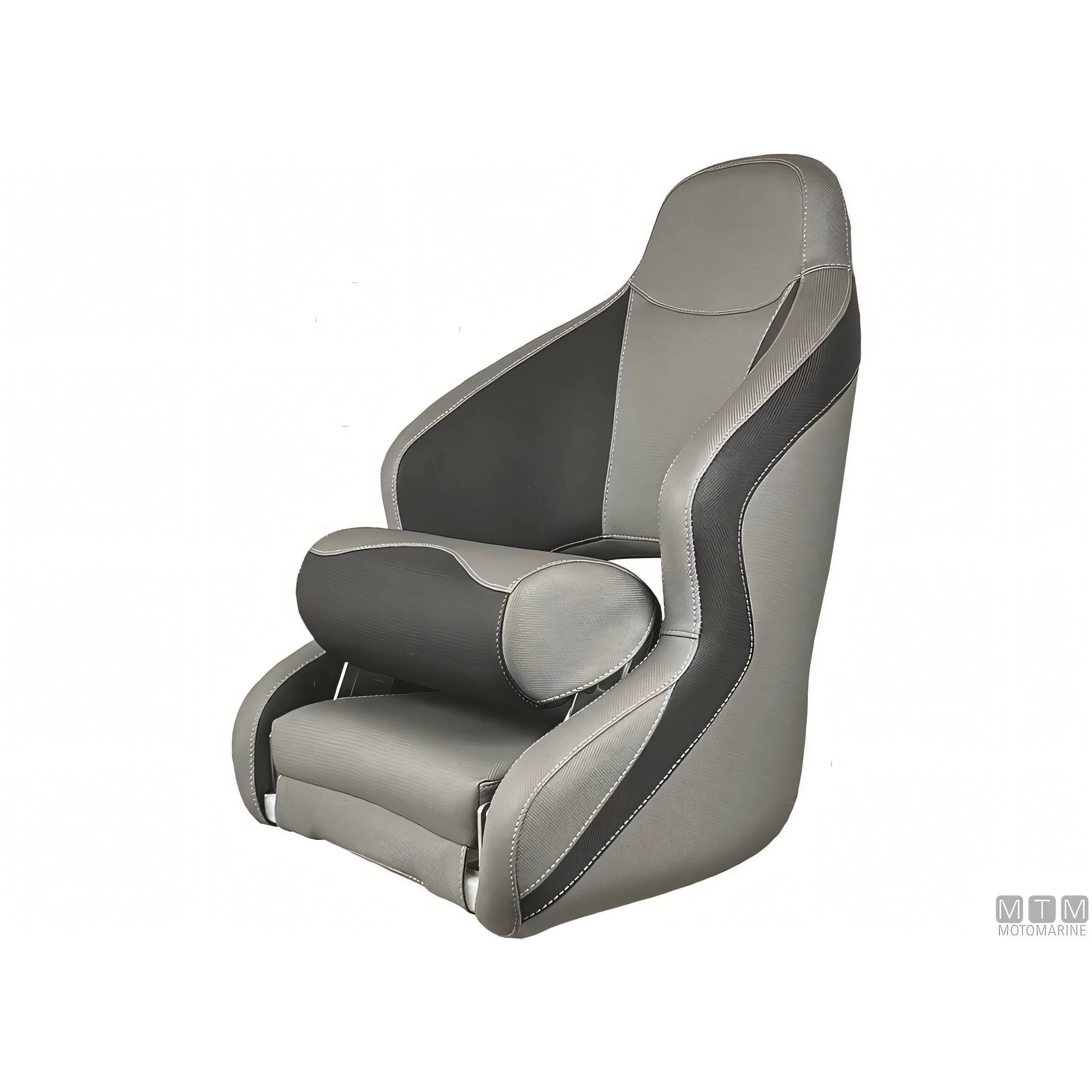 Ocean Poltroncina 52 Flip-Up scocca in Polietilene — Grigio/Nero