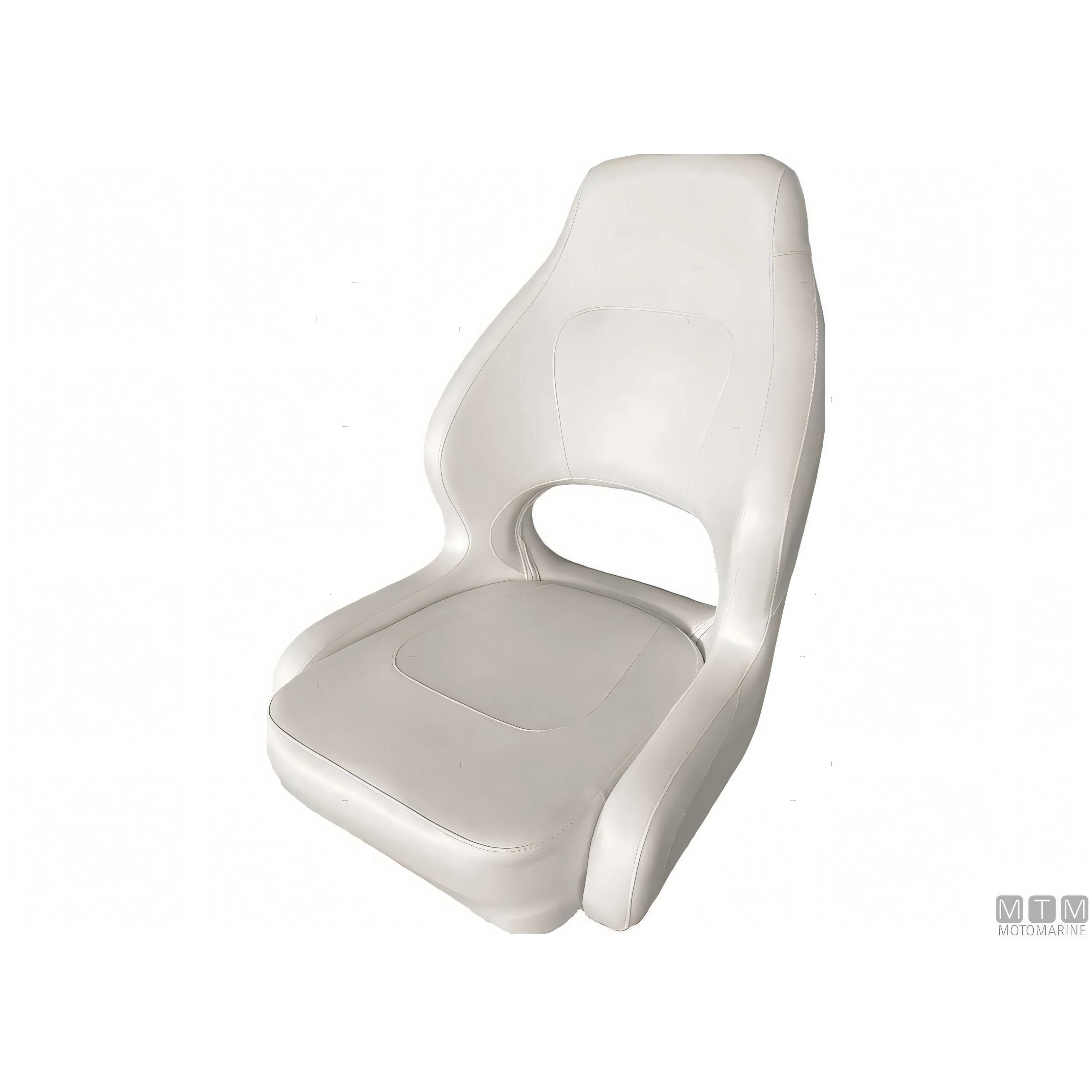 Ocean Poltroncina 52 in polietilene e vinile marino — Bianco