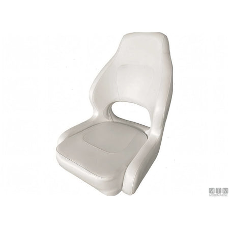 Ocean Poltroncina 52 in polietilene e vinile marino — Bianco