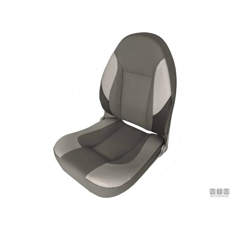 Motomarine Poltroncina Captain CP48 in Polietilene — Grigio/Nero