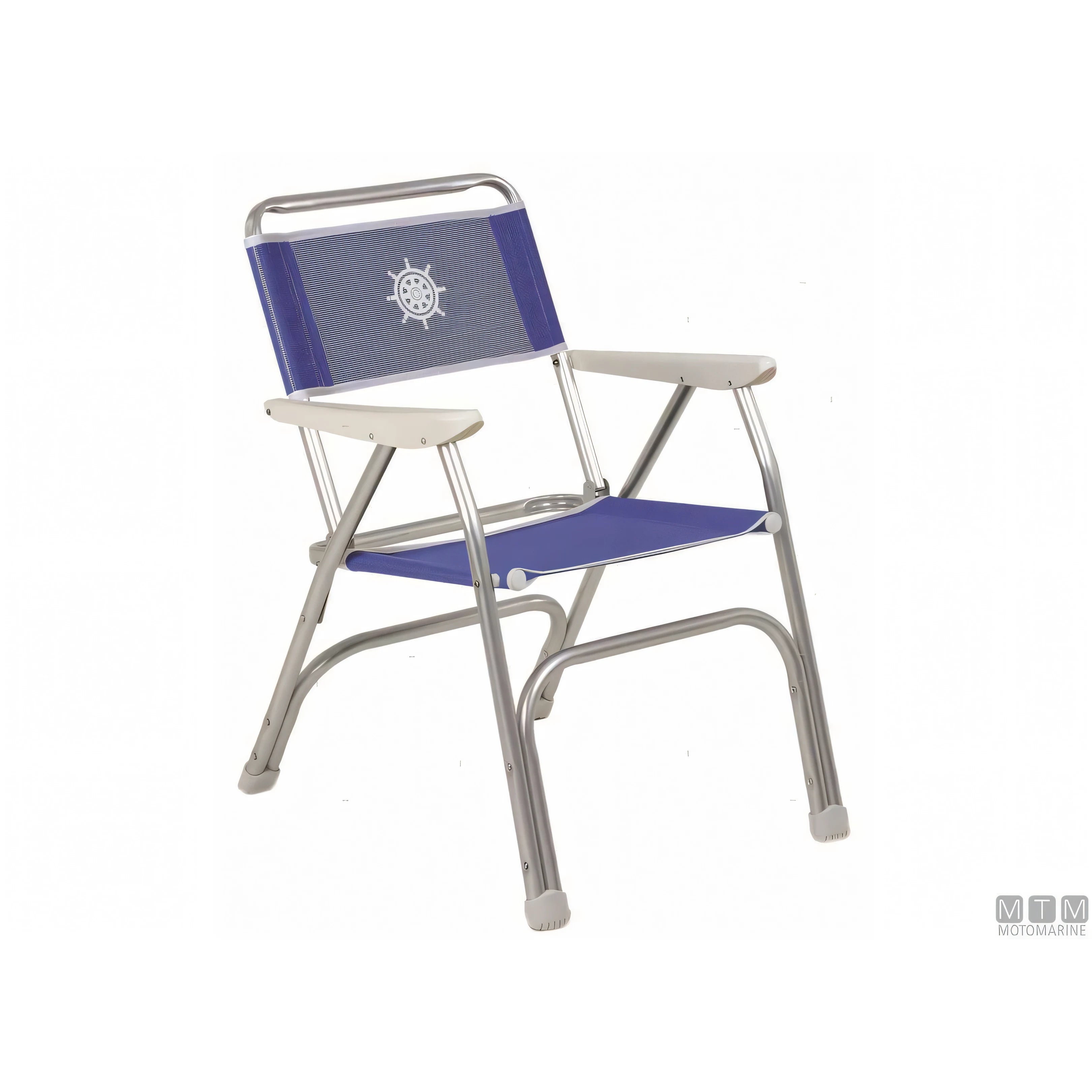 Forma Marathon M100P poltroncina pieghevole in alluminio — Blu Royal