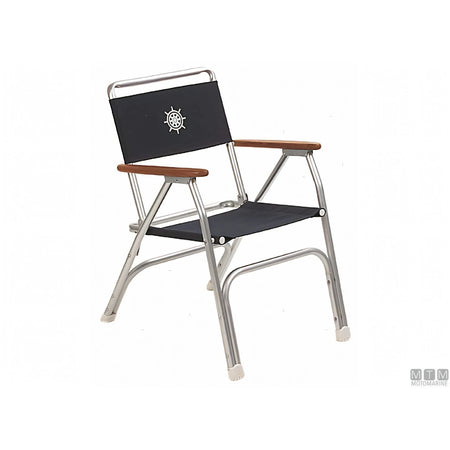 Forma Marathon M100 poltroncina pieghevole in alluminio — Blu Navy