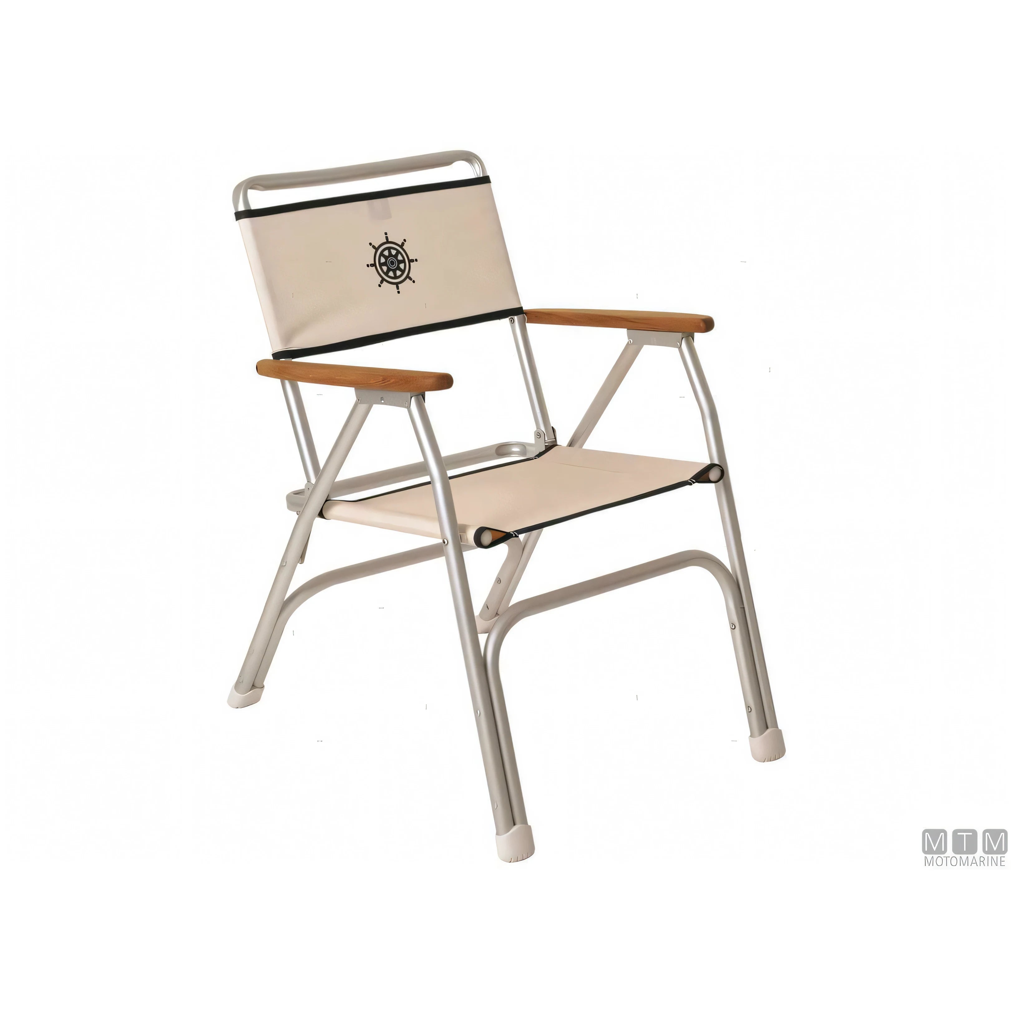 Forma Marathon M100 poltroncina pieghevole in alluminio — Bianco