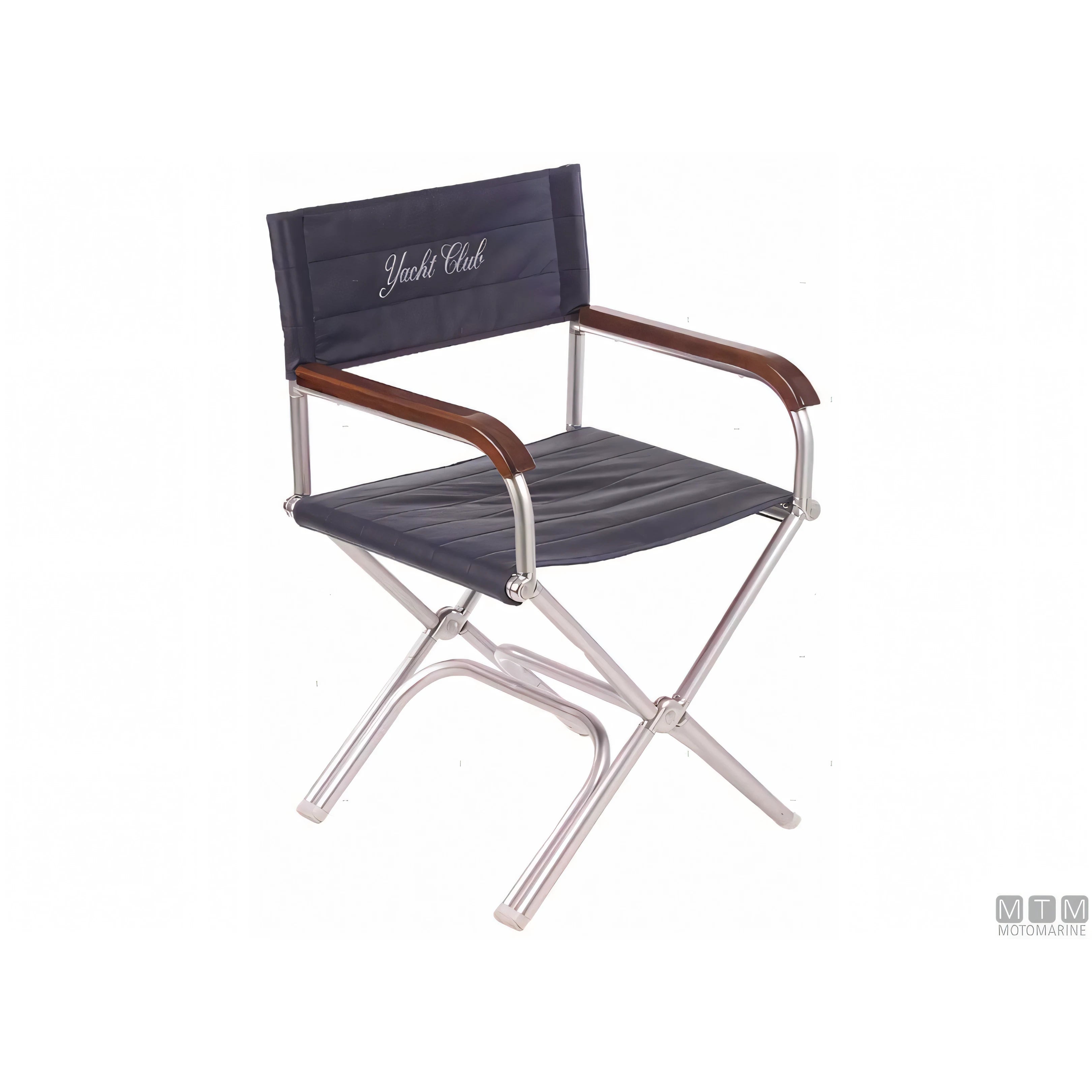 Forma poltroncina pieghevole Astron A6000T in alluminio — Blue Navy
