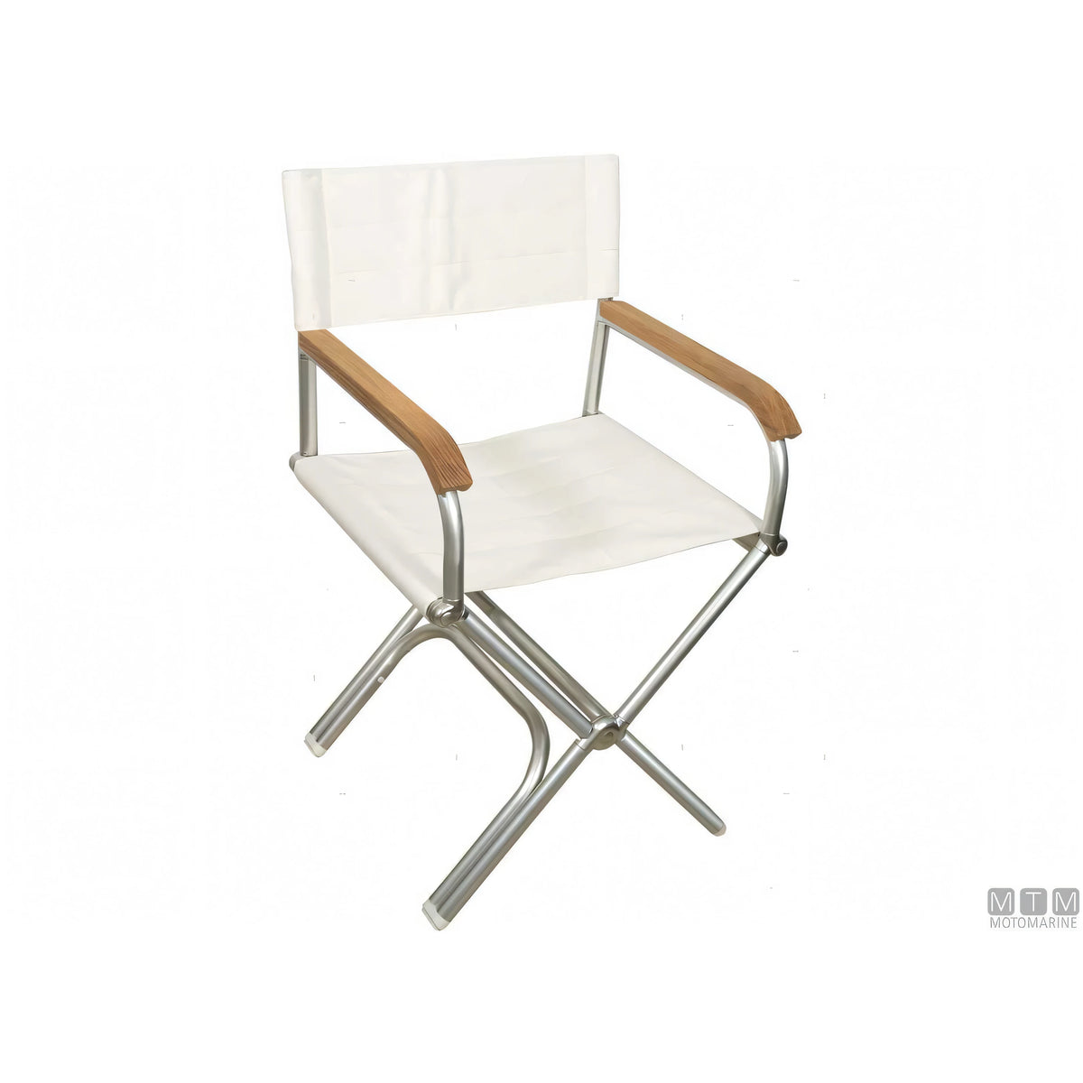 Forma poltroncina pieghevole Astron A6000T in alluminio — Bianco