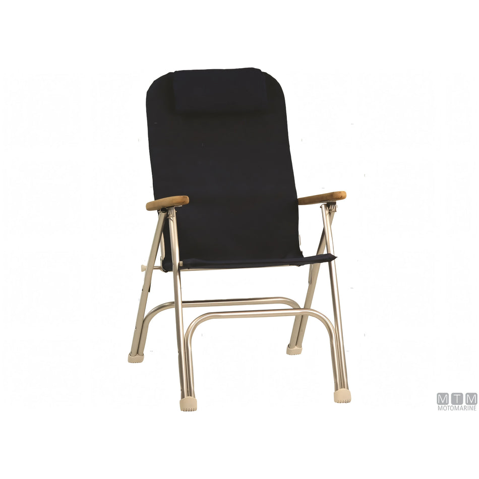 Forma Marathon R120 poltroncina pieghevole in alluminio — Blue Navy