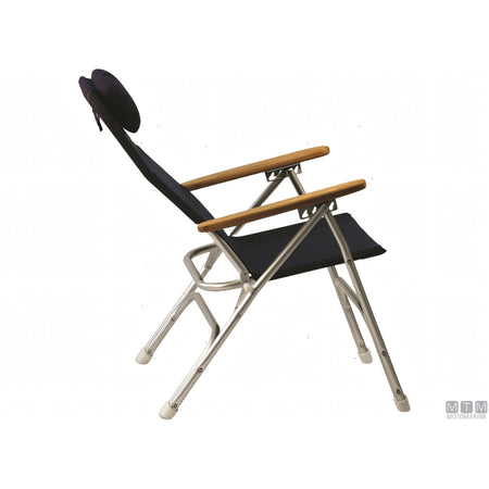 Forma Marathon R120 poltroncina pieghevole in alluminio — Blue Navy