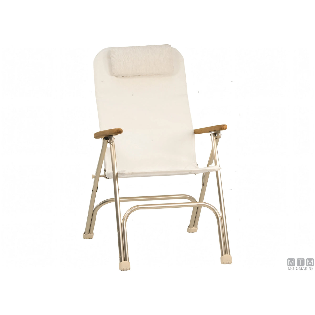 Forma Marathon R120 poltroncina pieghevole in alluminio — Bianco