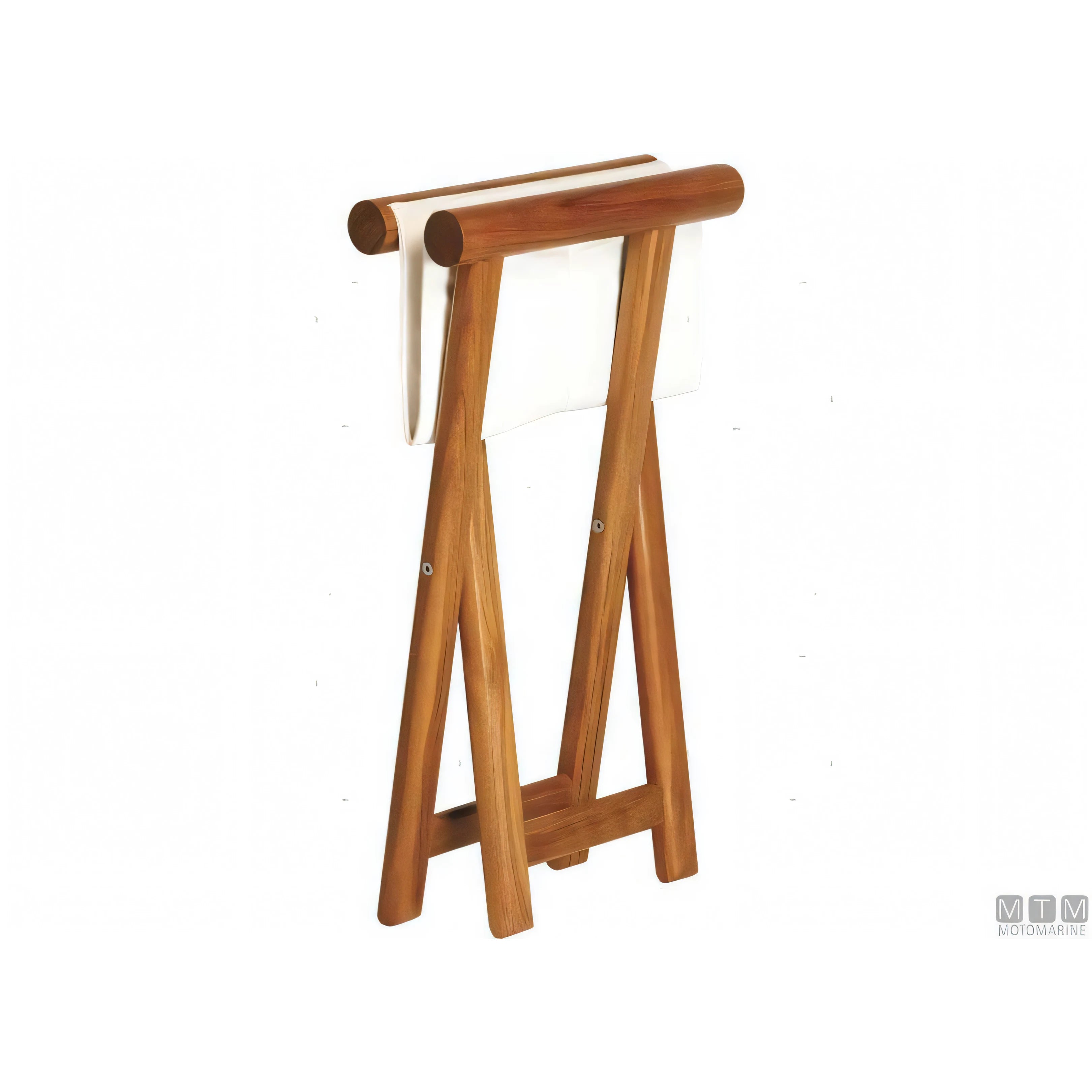 Marine Business sgabello pieghevole in teak con tessuto Olefina — vista 10