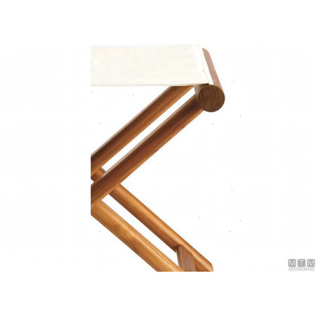 Marine Business sgabello pieghevole in teak con tessuto Olefina — vista 11