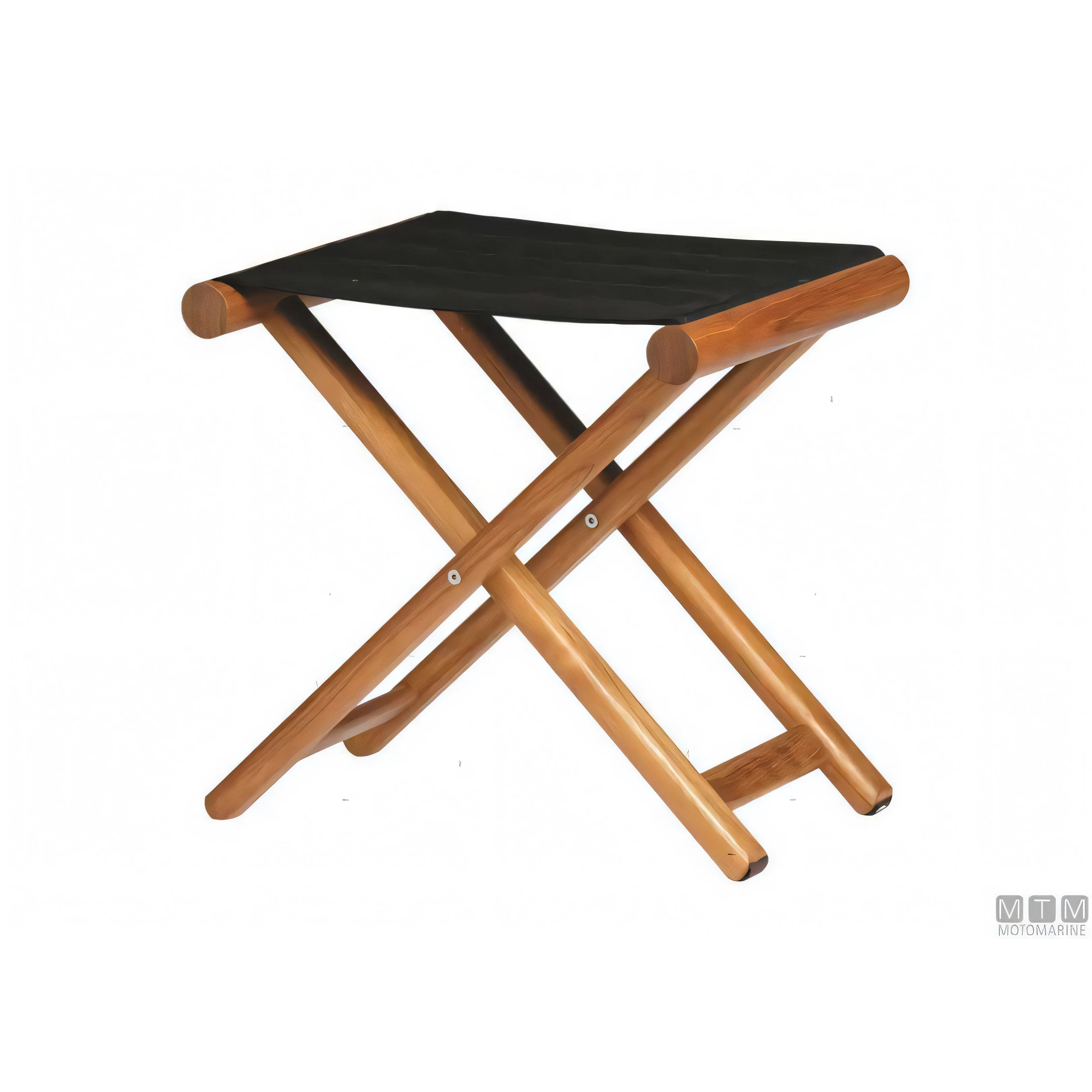Marine Business sgabello pieghevole in teak con tessuto Olefina — vista 8