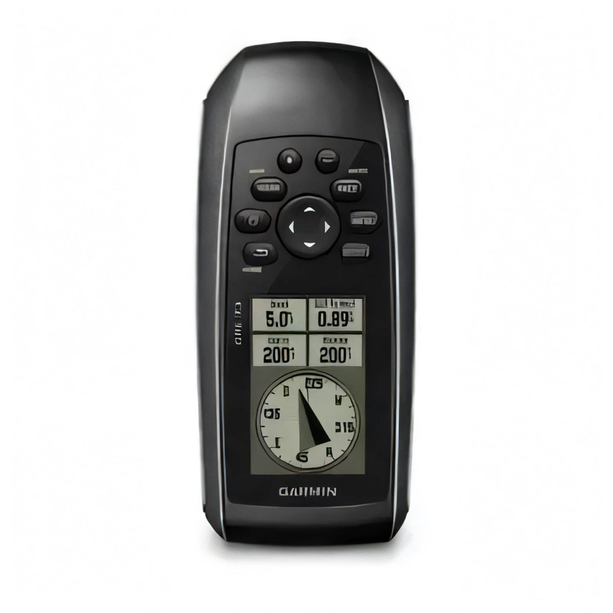 GPS portatile Garmin 73 nero con display bussola e schermo dati navigazione | Onautica