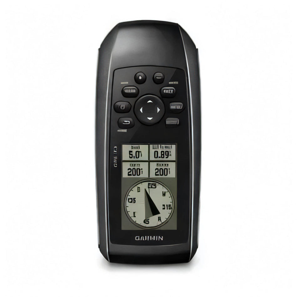 GPS portatile Garmin 73 nero con display bussola e schermo dati navigazione | Onautica