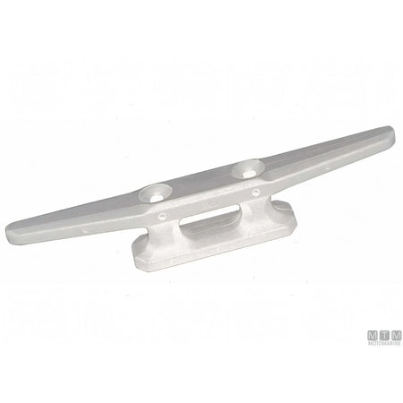 Bitta in Nylon per Ormeggio – Bitta a Doppio Foro per Cime su Vela e Motore — Bianco / 60 mm