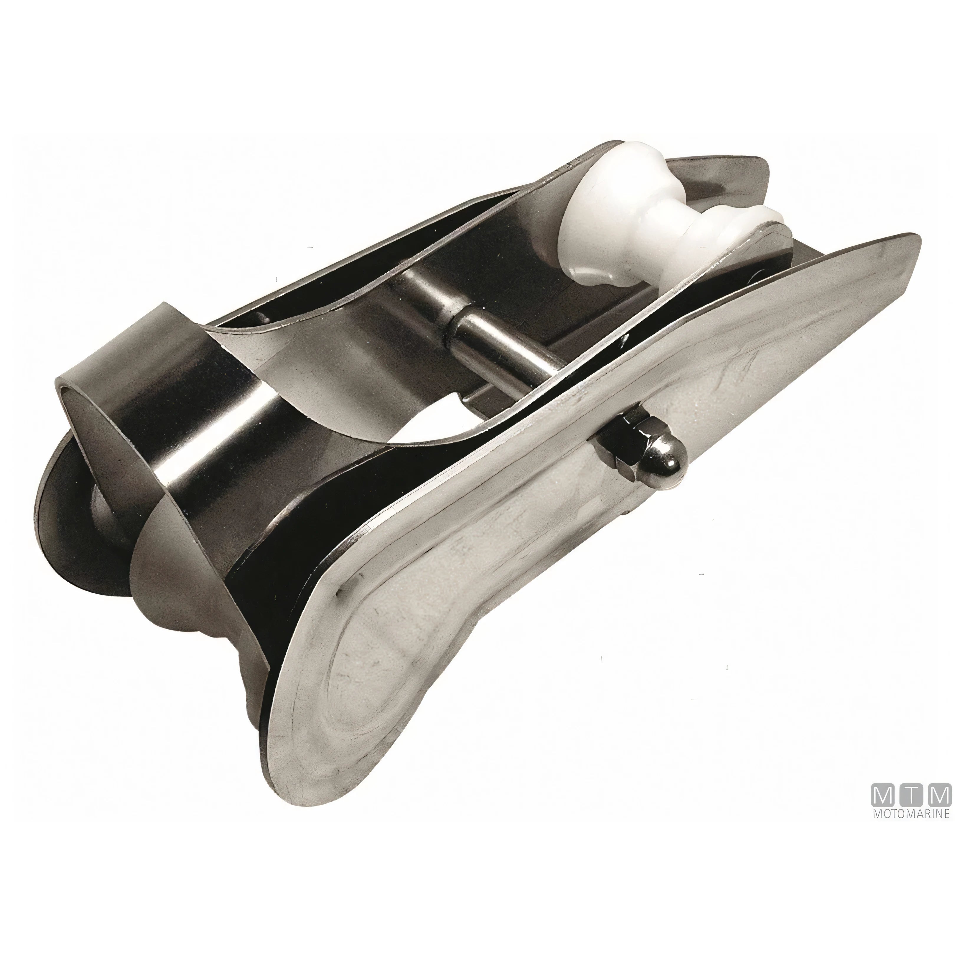 Musone di Prua Basculante Classic in Acciaio Inox 316 — L280 x W80 - max 10 Kg.