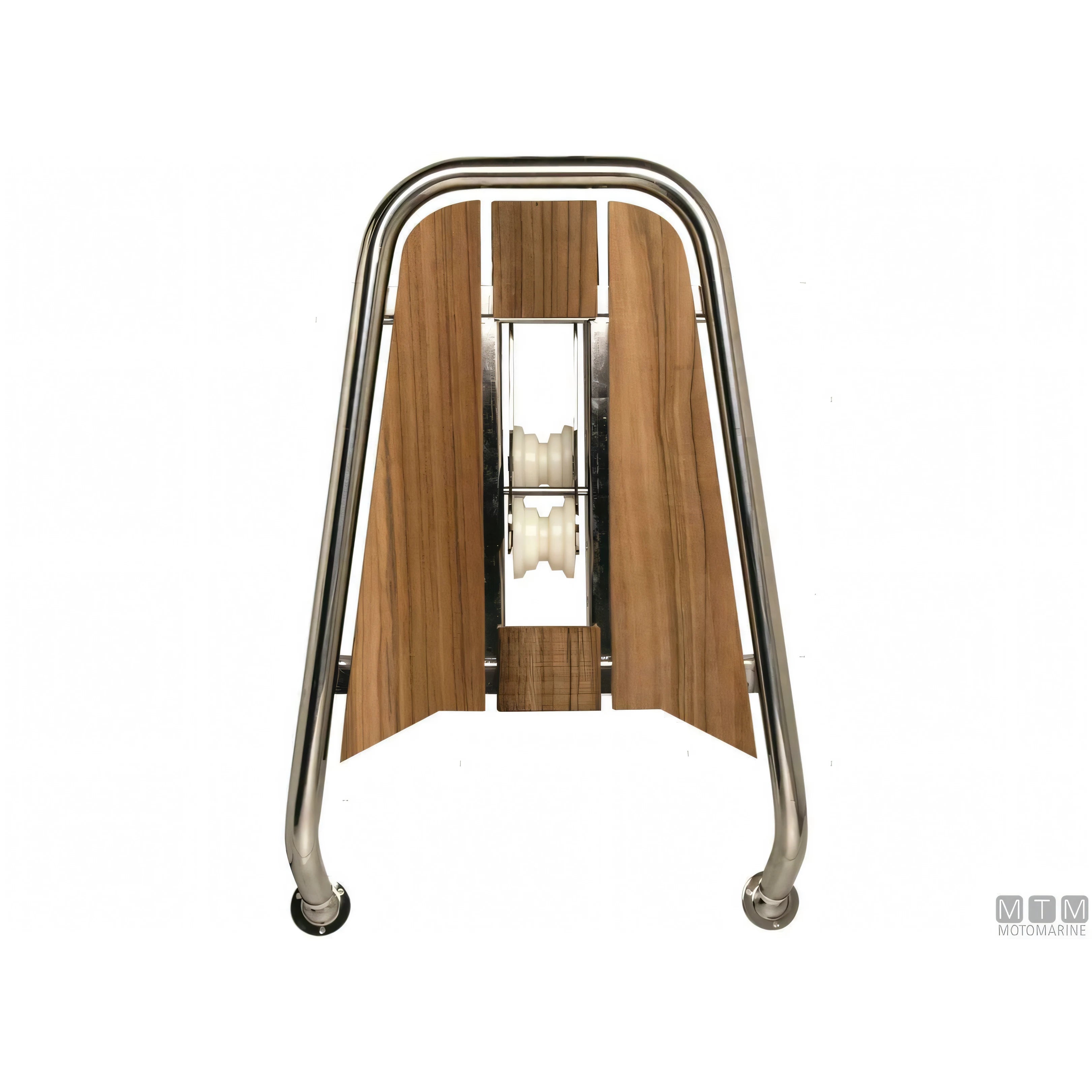Motomarine Delfiniera Marine 75 Roller Teak e Acciaio Inox 316 — vista 2