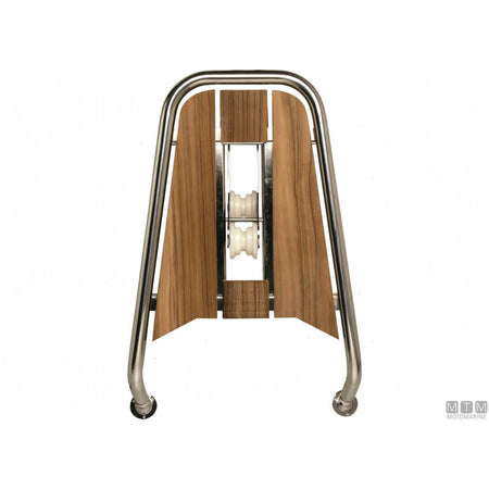 Motomarine Delfiniera Marine 75 Roller Teak e Acciaio Inox 316 — vista 2