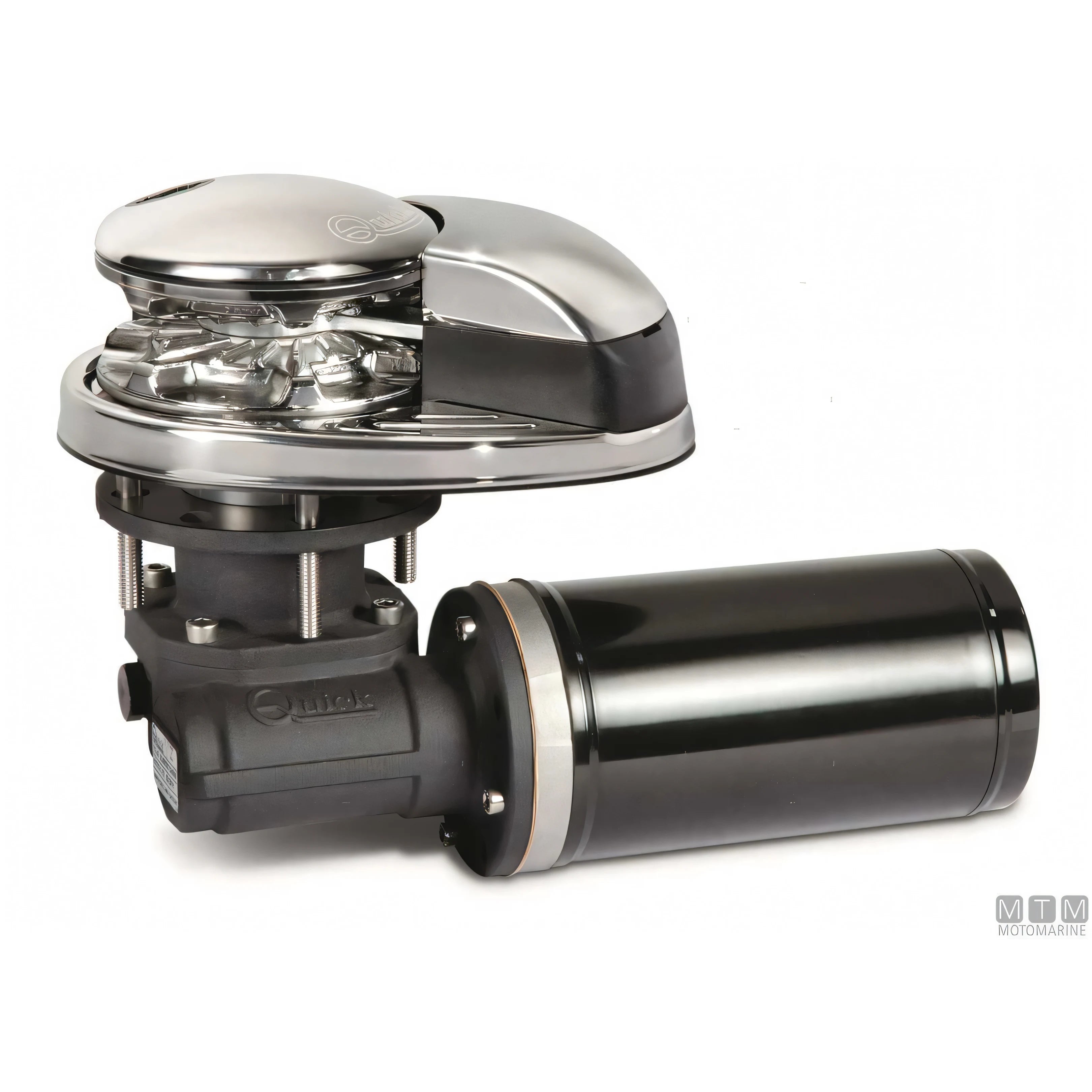 Verricello Salpa Ancora Quick Custom CL2 700W (Acciaio Inox) — Custom CL2 700W (Catena 6mm)