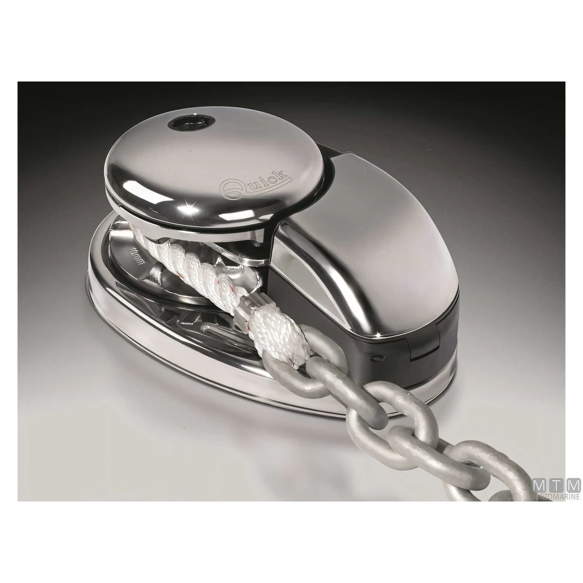 Verricello Salpa Ancora Quick Custom CL2 700W (Acciaio Inox) — Custom CL2 700W (Catena 6mm)