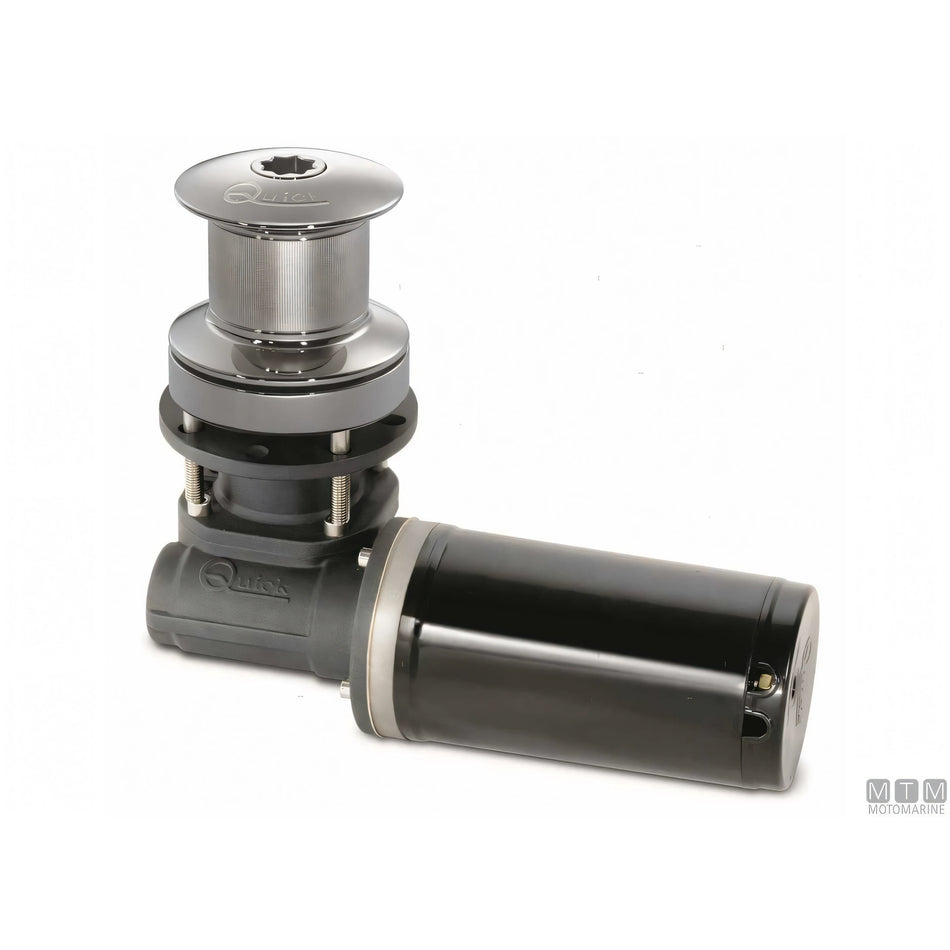 Quick Tumbler verricello da tonneggio in acciaio inox 316 — 500W