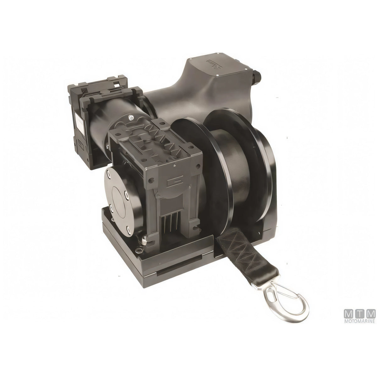 Verricello da tonneggio Quick THG in alluminio anodizzato — 500W/12V
