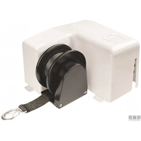 Verricello da tonneggio Quick THG in alluminio anodizzato — 500W/12V