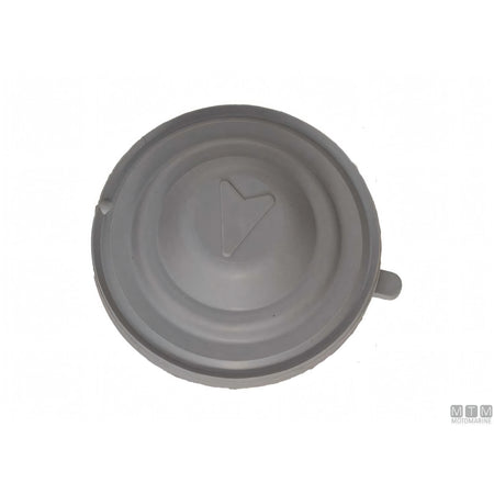 Quick Comando a Piede Up-Down Acciaio Inox — Ricambio Gomma Grigio