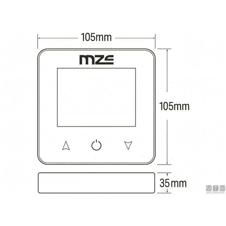 Motomarine Pannello Touch Contacatena Up-Down MZ — Pannello Digitale Touch