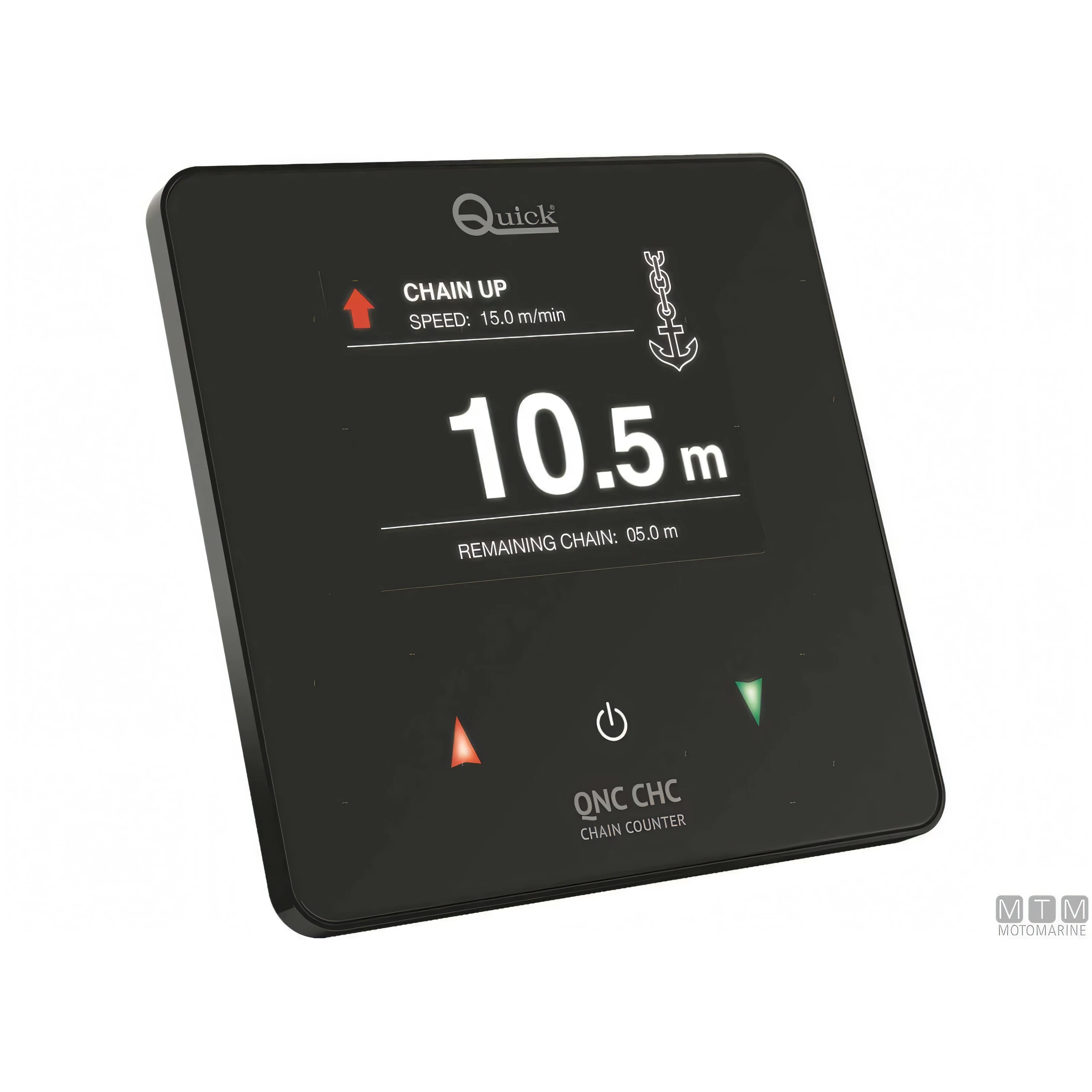 Quick pannello contacatena QNC CHC per salpa ancora — 115 x 115 x H26+6 mm